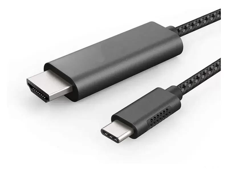 FAST ASIA USB tip C - HDMI kabl crni