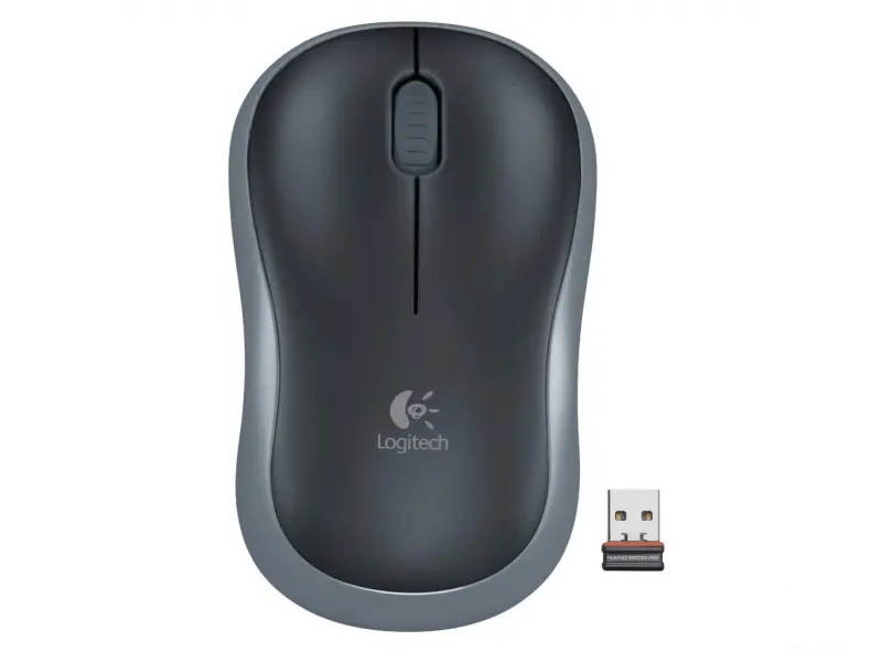 Logitech Miš Logitech M185 Wireless for Notebook Silver