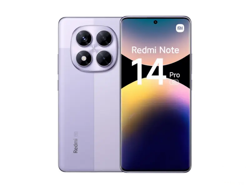 Xiaomi Redmi Note 14 Pro + 5G 12GB/512GB, ljubicasti