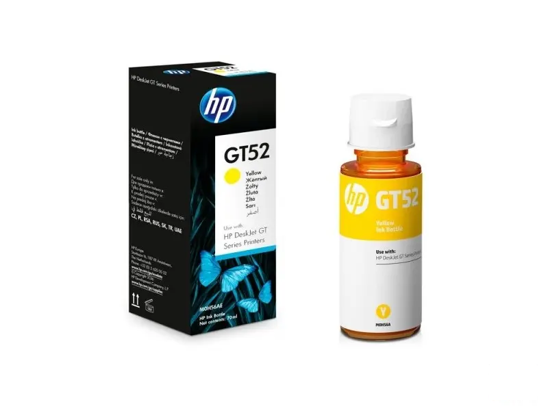 HP GT52 Yellow Original Ink Bottle--8000 pages za Cronos X30B9A