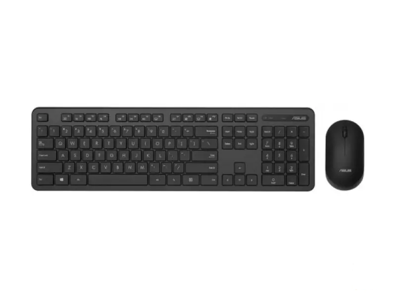 Asus SET Wireless Tastatura i mis CW100, YU karakteri, Black