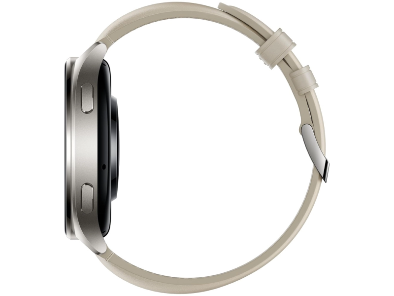 XIAOMI Watch 2 Titan Gray Case With White Leather Strap (BHR9306GL) 