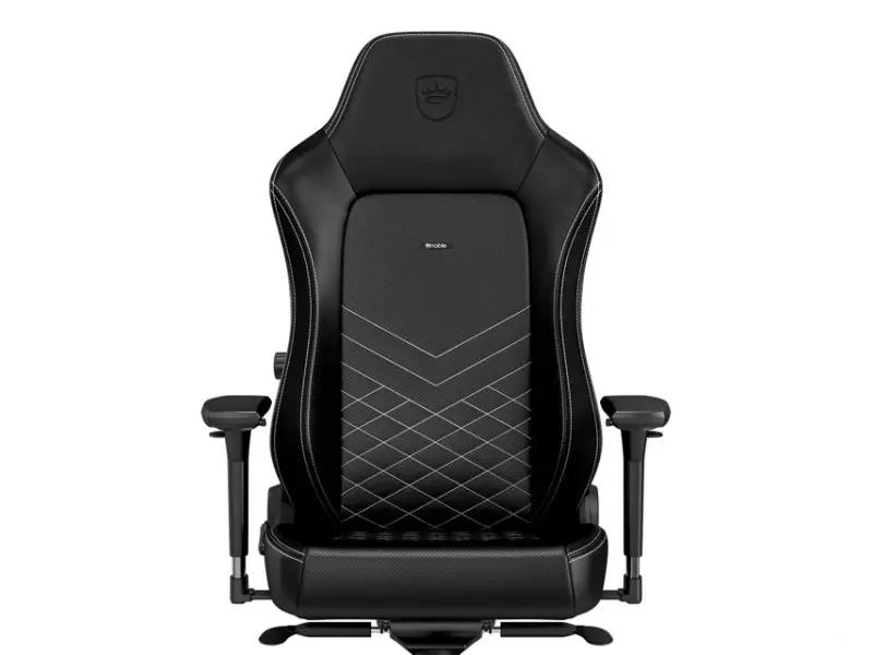 NOBLECHAIRS HERO Gaming stolica crno-platinum bela 