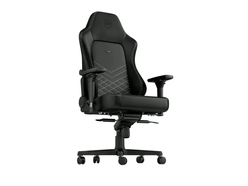 NOBLECHAIRS HERO Gaming stolica crno-platinum bela 