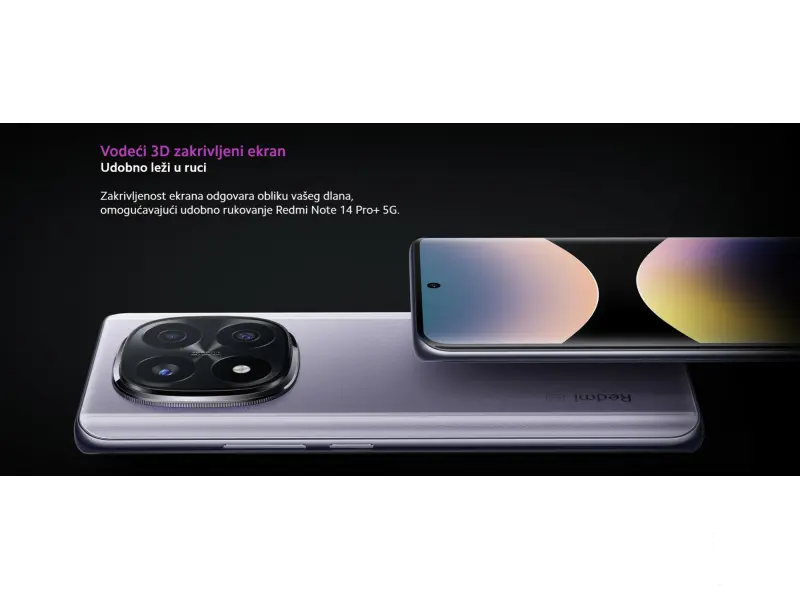 REDMI NOTE 14 PRO+ 5G - 8+256GB PURPLE