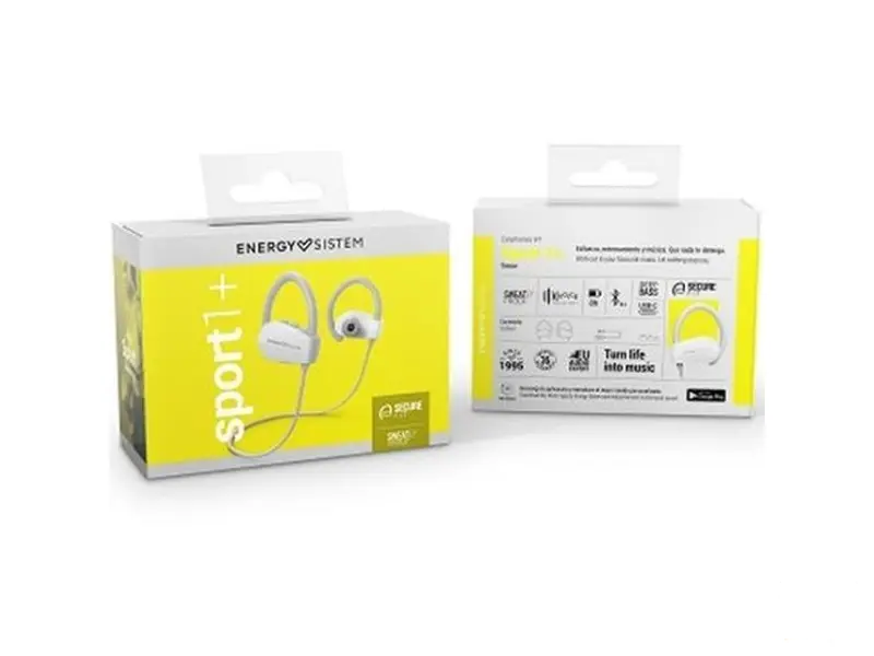 ENERGY SISTEM Sport 1+ Snow Bežične slušalice sa mikrofonom bele (M45178) 
