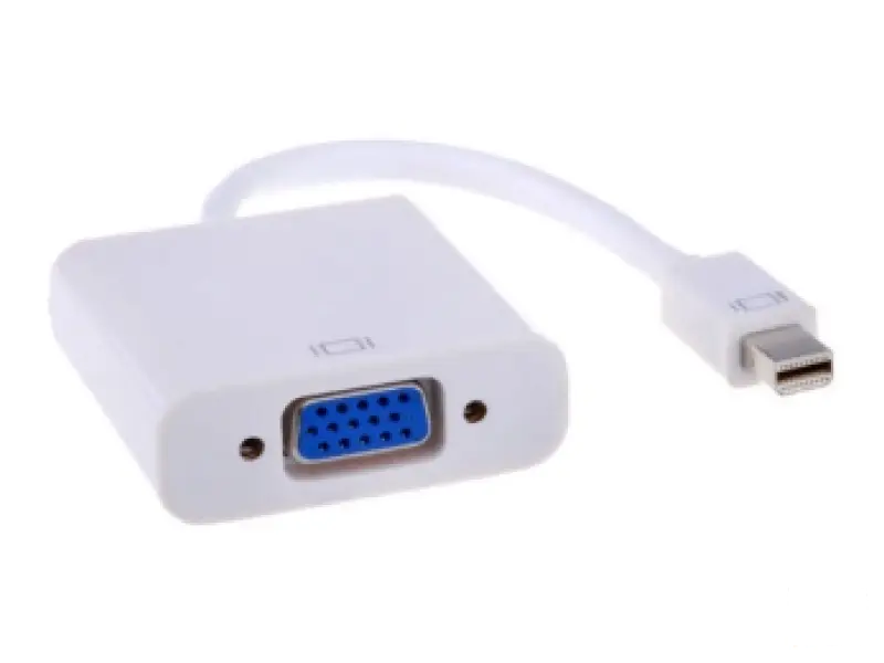 E-GREEN Adapter Mini DisplayPort (M) - VGA D-sub (F) crni 