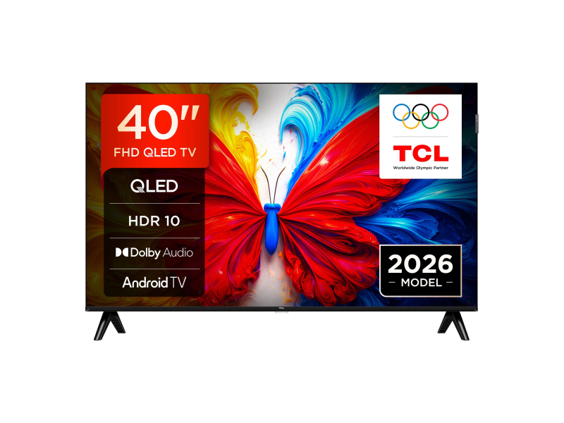 TCL 40S5L QLED TV 40" full HD, Android smart TV, HDR10, DVB-T2/C/S2