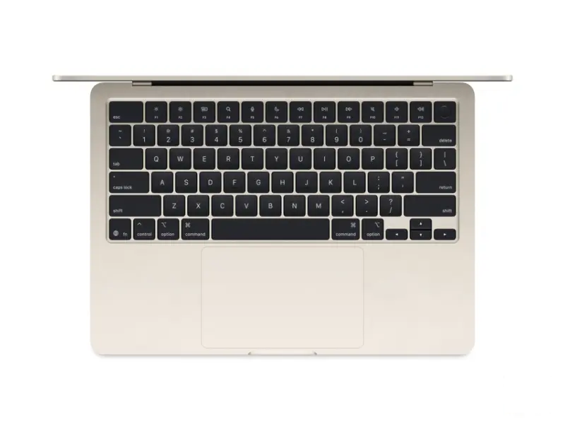 APPLE MacBook Air 13.6 inch M4 10-core CPU 8-core GPU 16GB 256GB SSD Starlight (MW0Y3) 