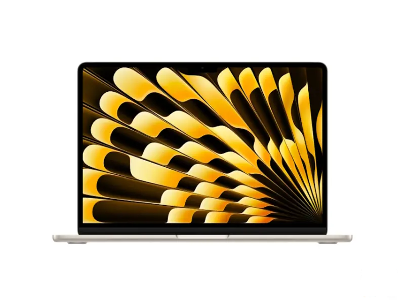 APPLE MacBook Air 13.6 inch M4 10-core CPU 8-core GPU 16GB 256GB SSD Starlight (MW0Y3) 