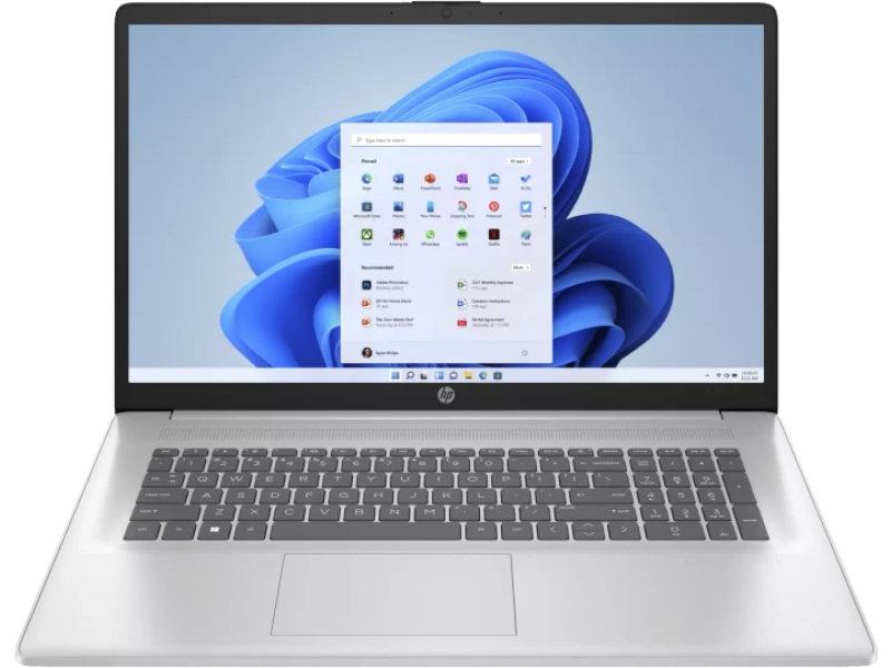 HP NB 17-cn4159ng 17.3" FHD (1920×1080)/Intel Core 5-120U/16GB DDR4/512GB M.2 NVMe SSD/Win 11 Home