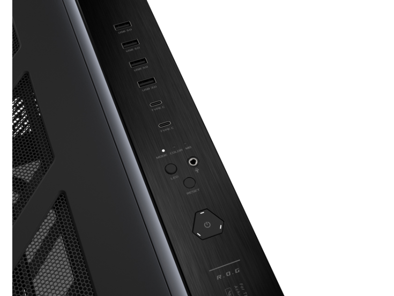 ASUS ROG CRONOX GR801 CURVE TG ARGB BLACK Gaming kućište crno