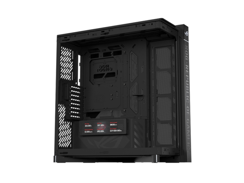 ASUS ROG CRONOX GR801 CURVE TG ARGB BLACK Gaming kućište crno