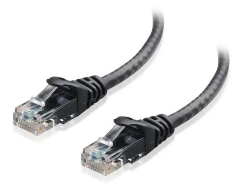 E-GREEN Kabl UTP patch Cat6 0.3m crni 