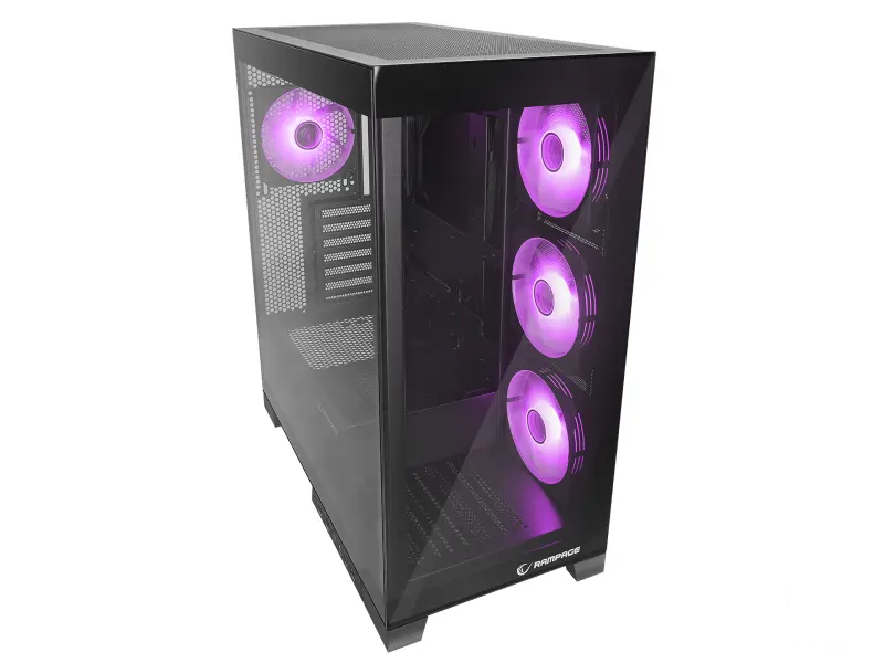 Rampage CASE HYDRA V2 BLACK 4x120 RGB