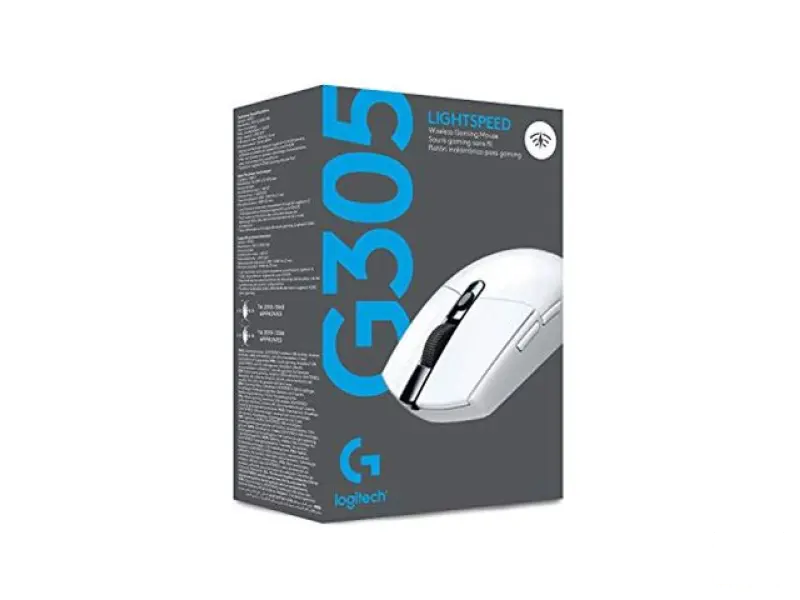 MS LOG Gaming G305 Lightspeed white