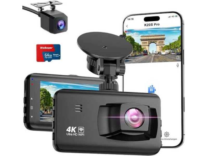 Everest Auto kamera CAR25 2.99 IPS 3-in-1