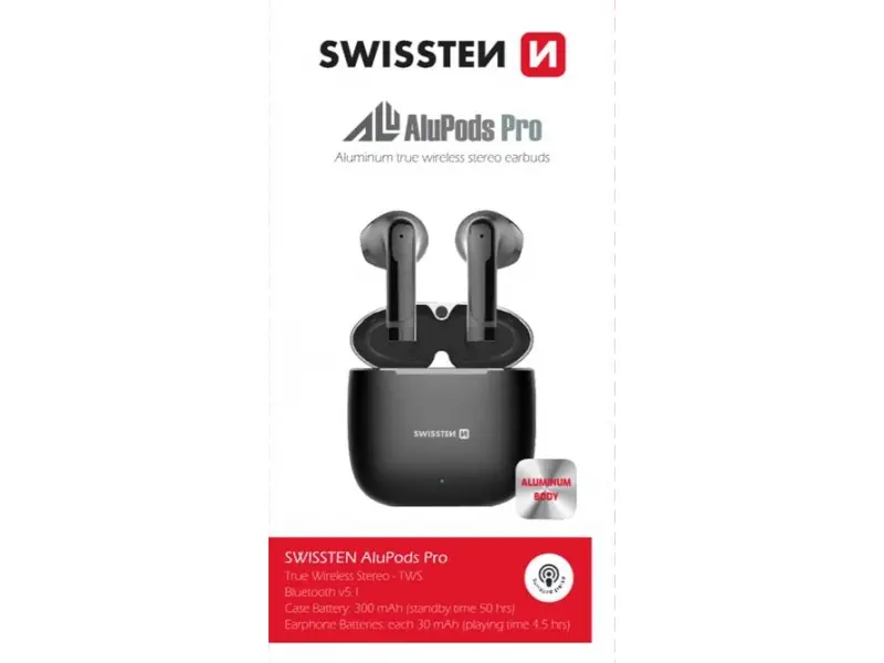 Swissten Slušalice Bluetooth TWS Alupods pro