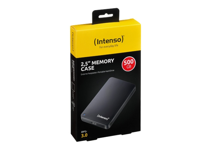 Intenso EXT HDD 500GB 2.5" USB 3.0 Black
