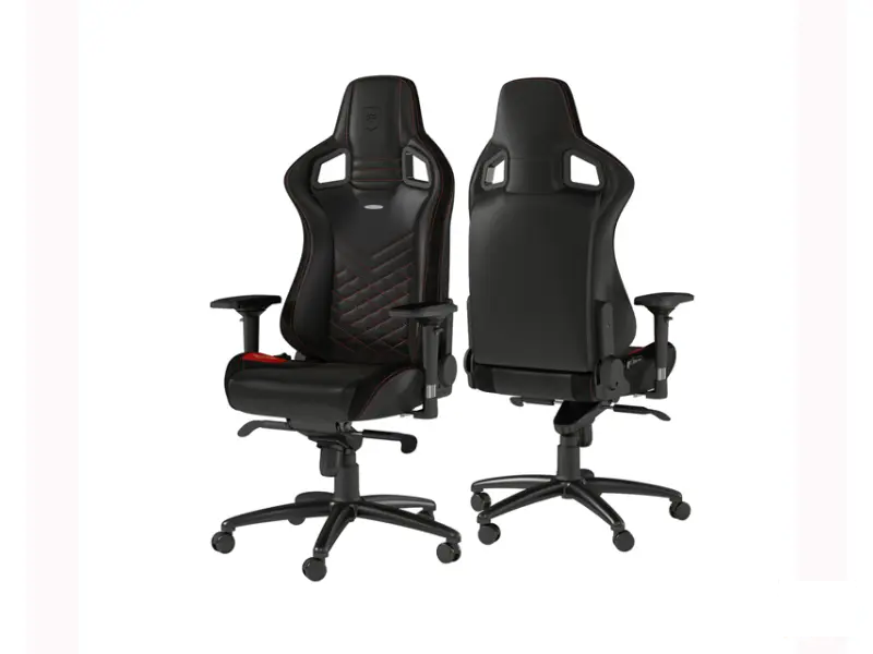NOBLECHAIRS EPIC Gaming stolica crno-crvena 
