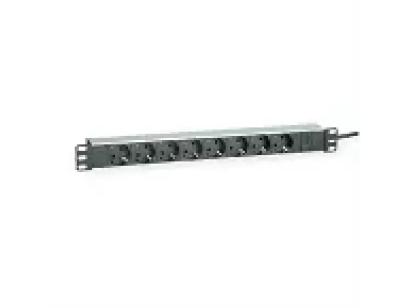 Rotronic Roline 19.07.1622-10 8x IEC320 C14 M, Aluminium 2m