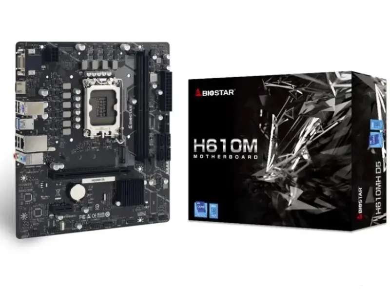 Biostar MB H610MH DDR5