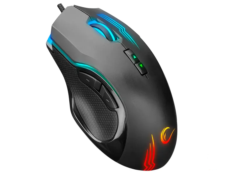 Rampage Mis SMX-G38 CLAW USB 7 Macro Key RGB 12800 DPI Gaming