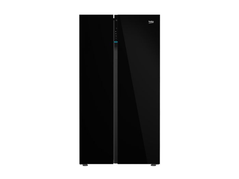 Beko GN163140ZGBN Side-by-Side frižider, crno staklo