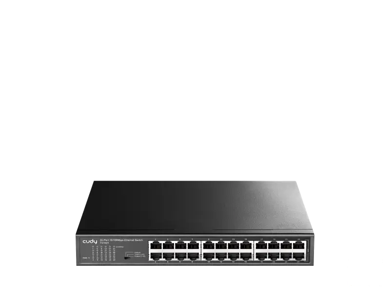 CUDY Switch FS1024 24-Port 10/100 Metal Rackmount
