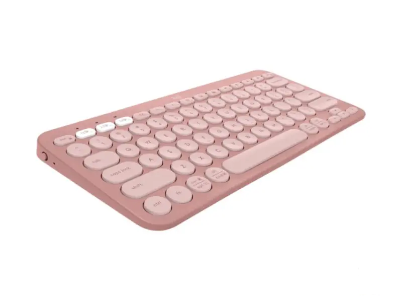 LOGITECH Pebble2 Wireless Combo US tastatura i miš roze 