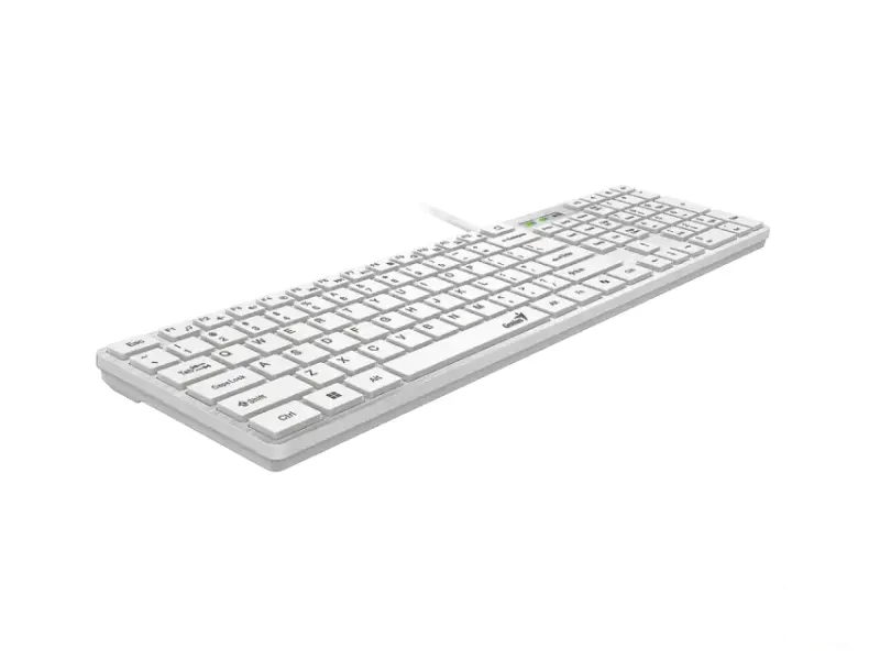 GENIUS SlimStar 126 USB US bela tastatura 