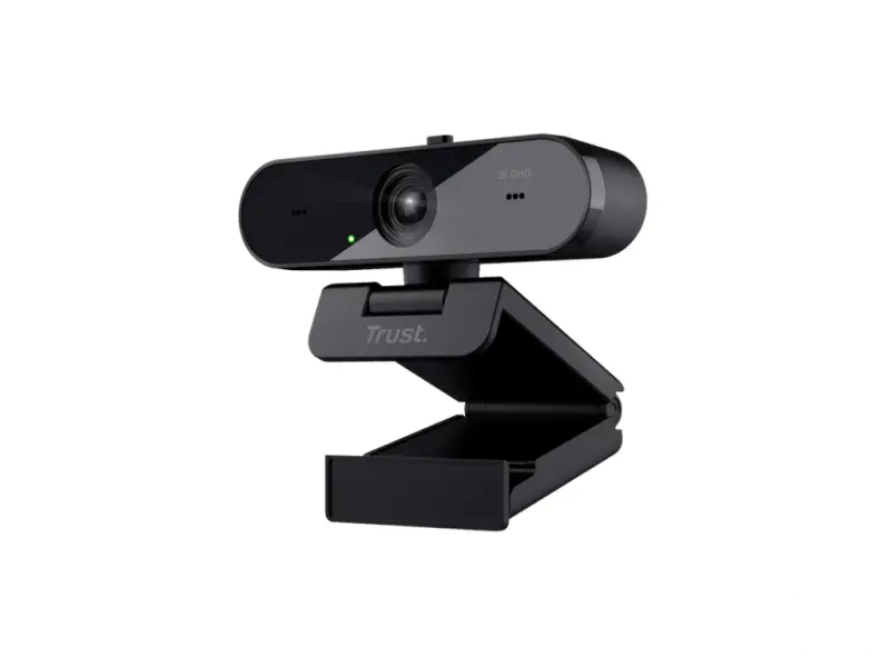 TRUST TAXON High-quality 2K QHD webcam with auto focus, USB 2.0, omnidirectional microphone