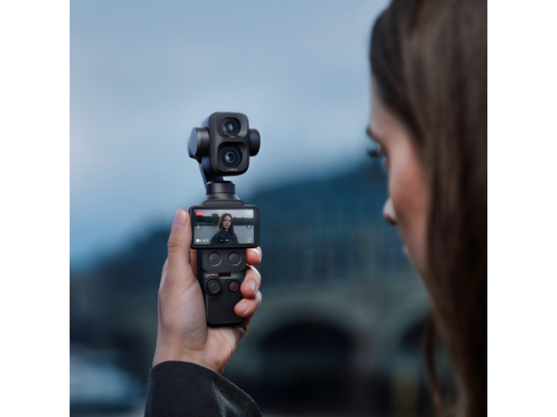 DJI Osmo Pocket 4P Vlog Combo(Fill Light + DJI Mic Mini 2 + Osmo FrameTa
