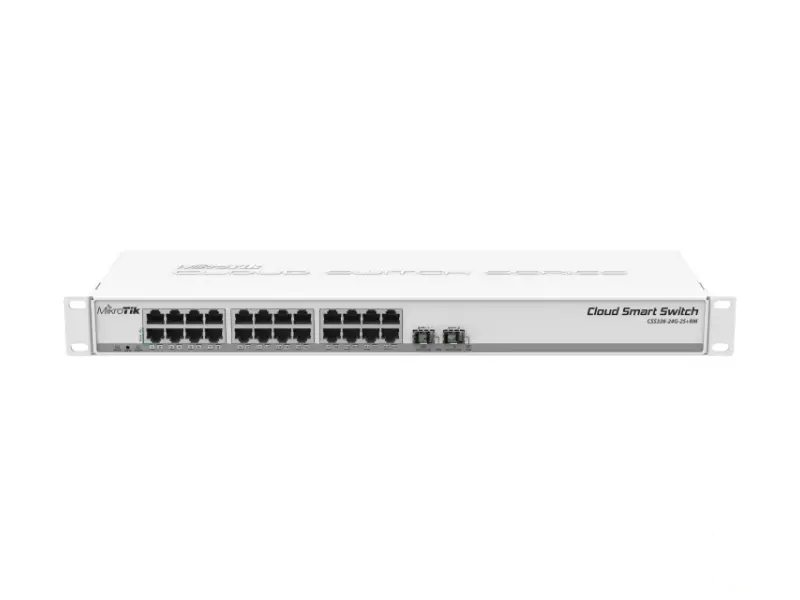 MIKROTIK (CSS326-24G-2S+RM) SwOS upravljivi switch 