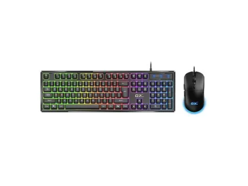 Genius Tastatura+Miš Scorpion KM-GX6, RGB, crna, USB, US layout