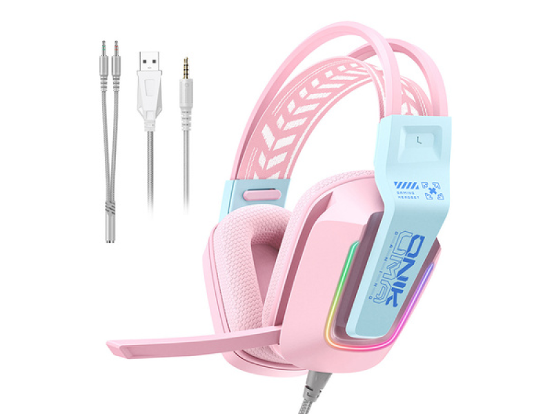 ONIKUMA Headset X13 Pink