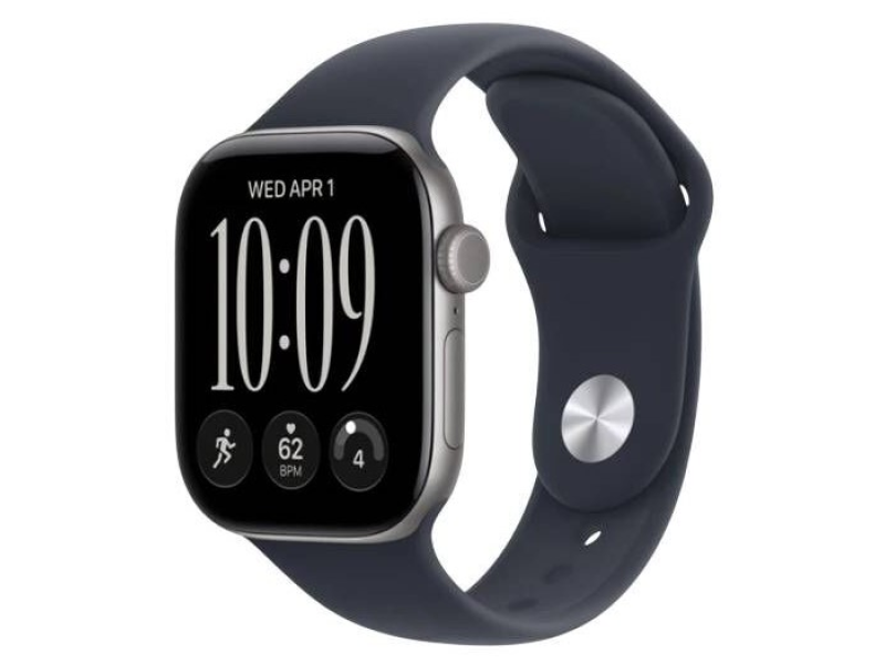 APPLE Watch S12 GPS 42mm Space Grey Aluminium Case with Navy Blue Sport Band - M/L (mjej4et/a)