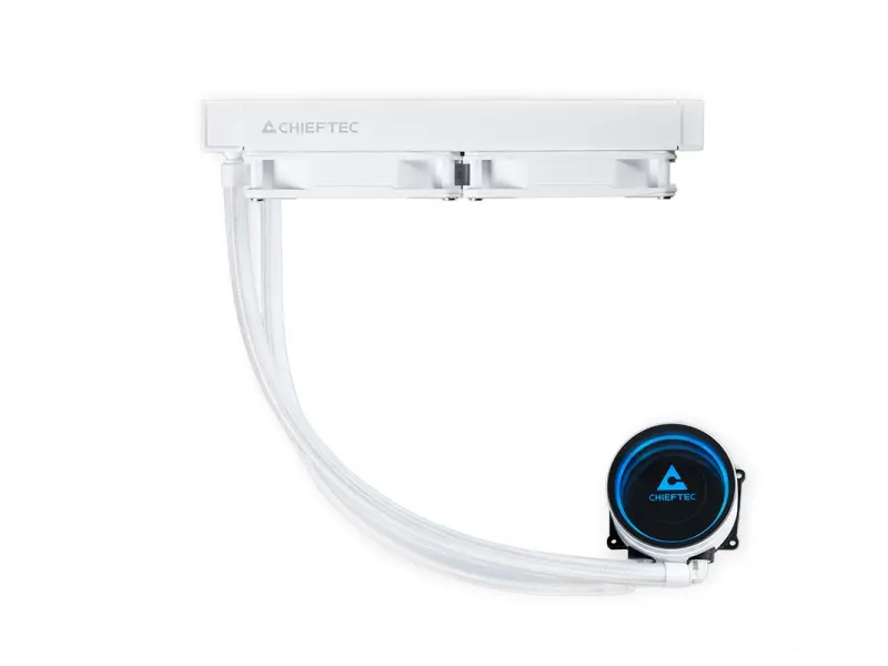Chieftec CPU Cooler Iceberg White 240 ARGB (1851, 1700, 1200, AM5, AM4)