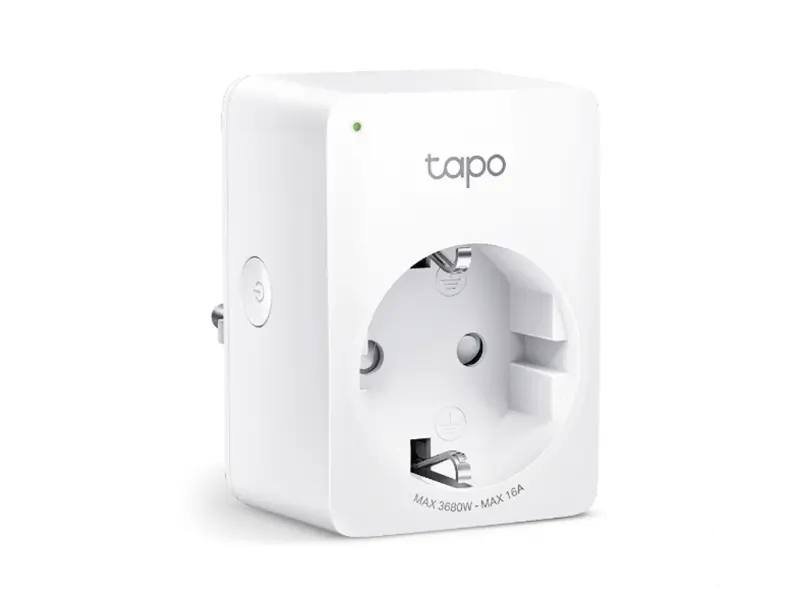 TP-LINK Tapo P110 Mini Smart Wi-Fi Socket, Energy Monitoring, Remote Control, Voice Control