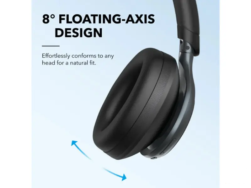 ANKER Soundcore Space One ANC BT slušalice crne 
