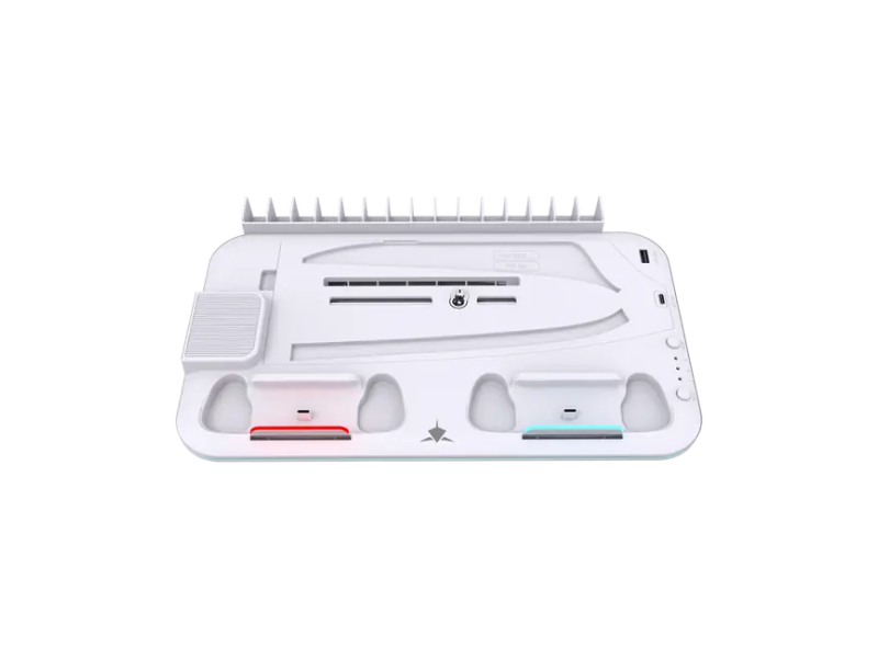White Shark PS5 COOLING PAD + 2 CHARGING DOCK PS5