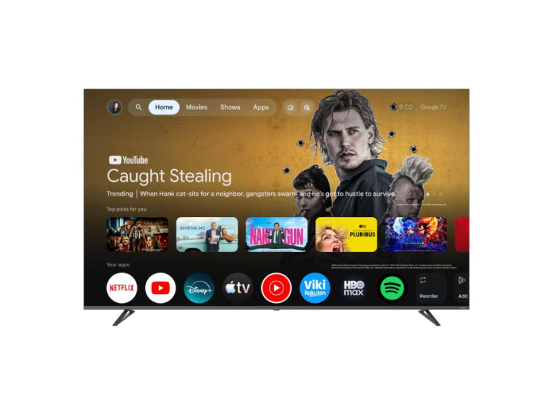 Tesla Q85E969GUS QLED TV 85" ultra HD, Google TV smart, frameless, DVB-T2/C/S2