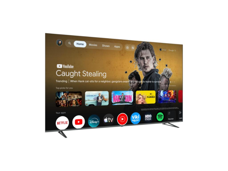 Tesla Q85E969GUS QLED TV 85" ultra HD, Google TV smart, frameless, DVB-T2/C/S2