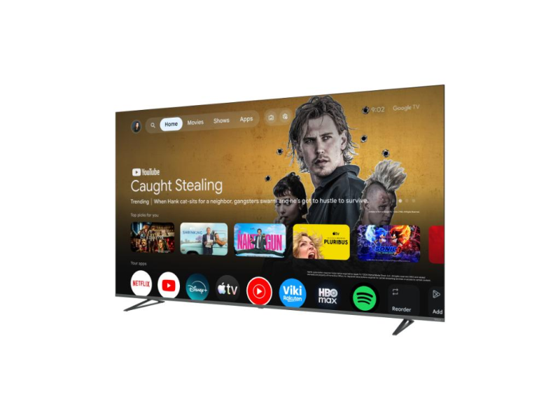 Tesla Q85E969GUS QLED TV 85" ultra HD, Google TV smart, frameless, DVB-T2/C/S2