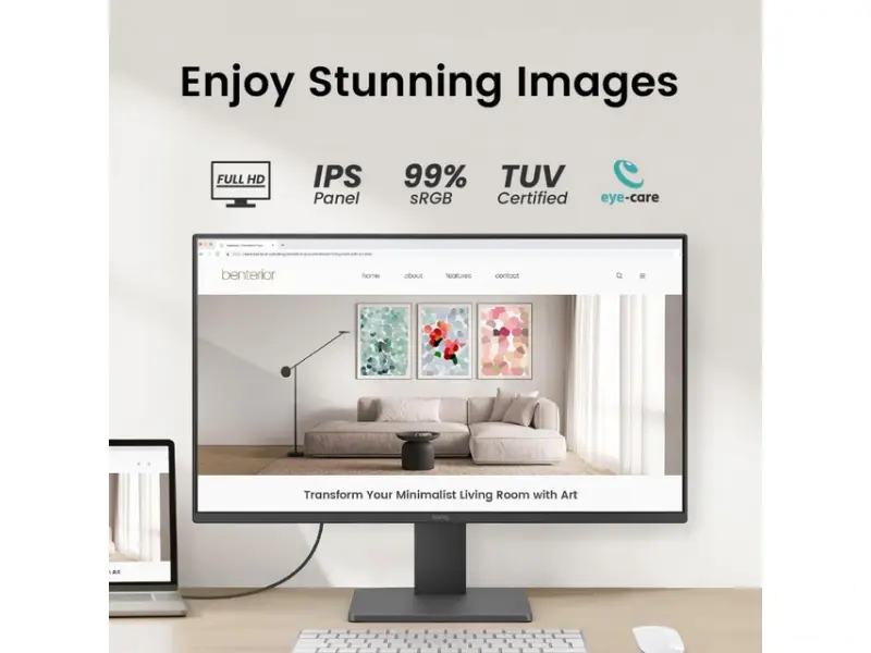 BENQ 23.8 GW2491 FHD 1920x1080 IPS 100Hz