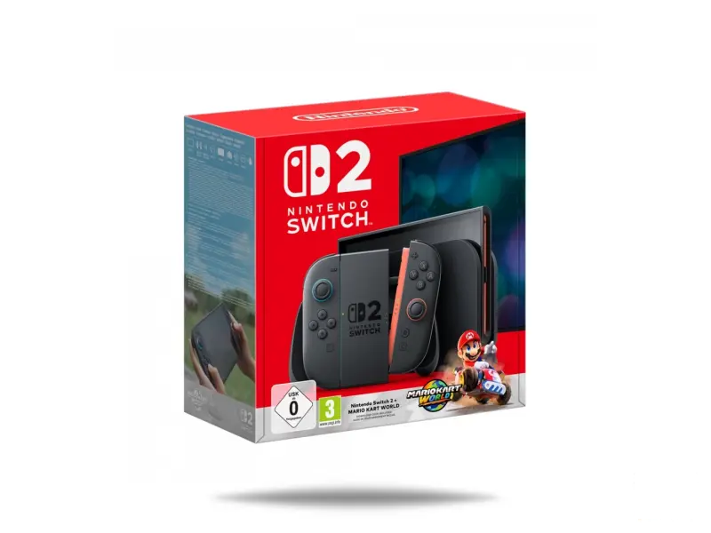 Nintendo Switch 2 + Mario Kart World Bundle G/R