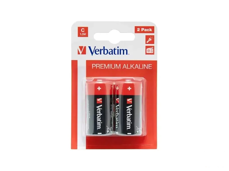VERBATIM Baterije C LR14 1.5V 49922-46 2kom 