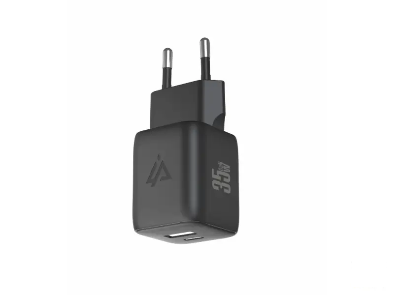 iPEAX Adapter GaN 35W (USB-C + USB-A) Black
