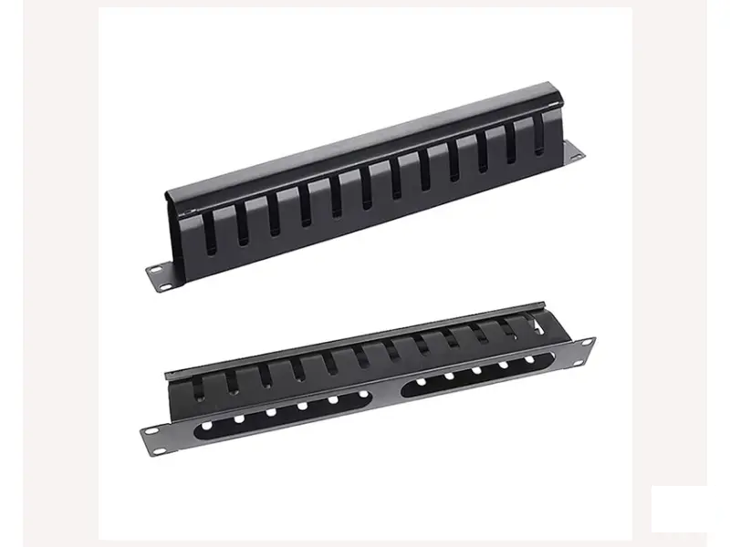 MAXPRO LINE Panel ranzirni 19 inča, kanalica, metalni, 1U 