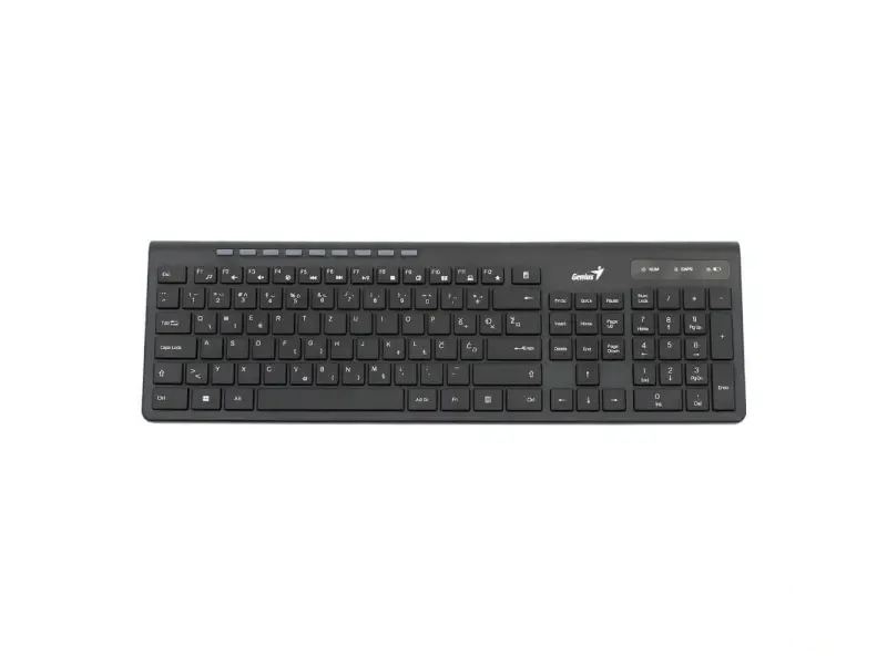 GENIUS SlimStar 7230 USB US wireless crna tastatura